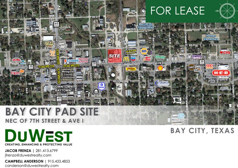 2009 7th St, Bay City, TX à louer - Photo principale – Image 1 sur 4