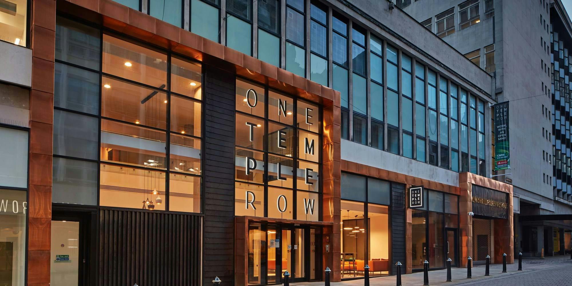 1-9 Temple Row, Birmingham à louer Photo de l’immeuble– Image 1 sur 13