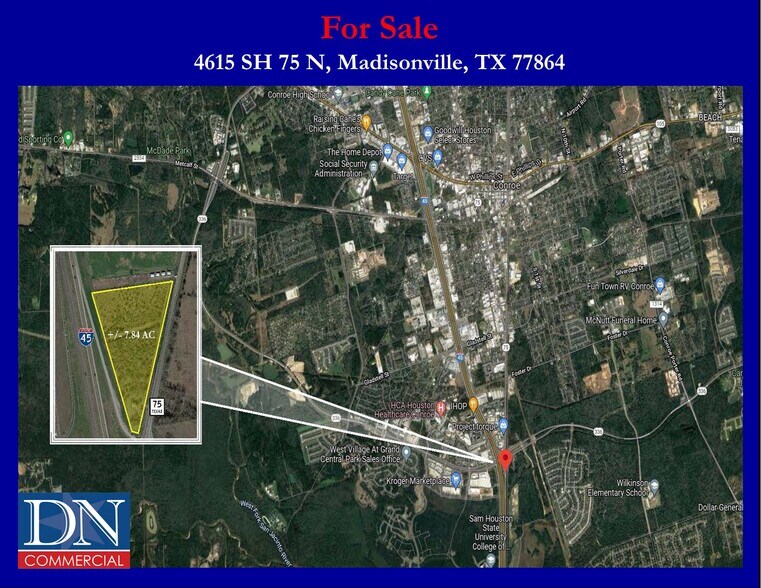 4615 SH 75 N, Madisonville, TX à vendre - Photo de l’immeuble – Image 2 sur 3