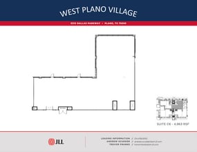 3310 Dallas Pkwy, Plano, TX à louer Plan d’étage– Image 1 sur 1