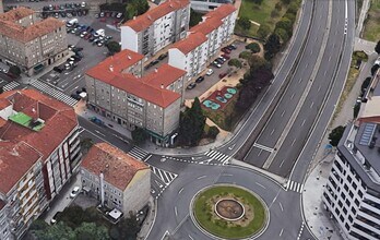 Rúa Ervedelo, 83, Ourense, ORE - Vue aérienne vue de carte