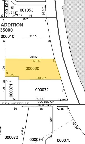 187 Lake Morton Dr, Lakeland, FL à vendre - Plan cadastral – Image 2 sur 4