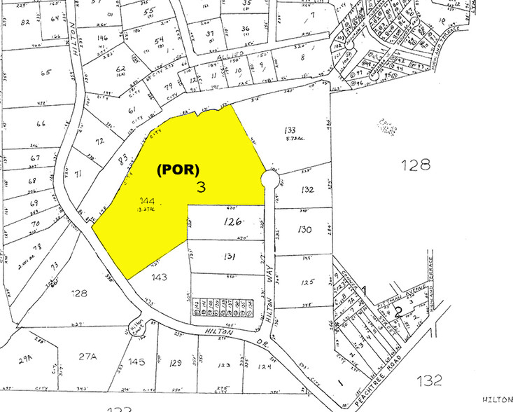 2445 Hilton Dr, Gainesville, GA à louer - Plan cadastral – Image 2 sur 6