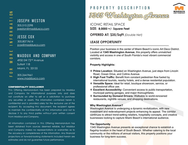 1337-1345 Washington Ave, Miami Beach, FL à louer - Photo intérieure – Image 3 sur 7