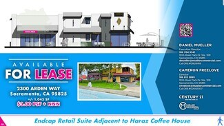 Plus de détails pour 2300-2304 Arden Way, Sacramento, CA - Local commercial à louer