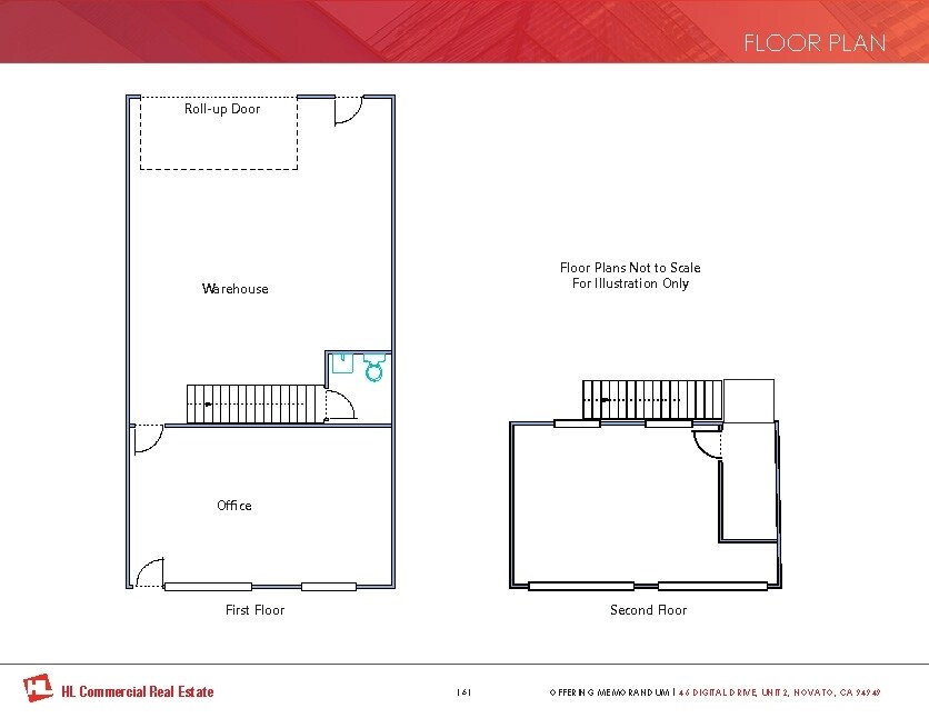 46 Digital Dr, Novato, CA 94949 - Lot 2 - - Plan d’étage - Image 1 of 4