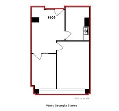 1030 W Georgia St, Vancouver, BC à louer Plan d’étage– Image 1 sur 1