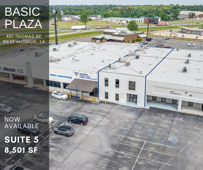 401 Thomas Rd, West Monroe, LA à louer - Photo de l’immeuble – Image 1 sur 29