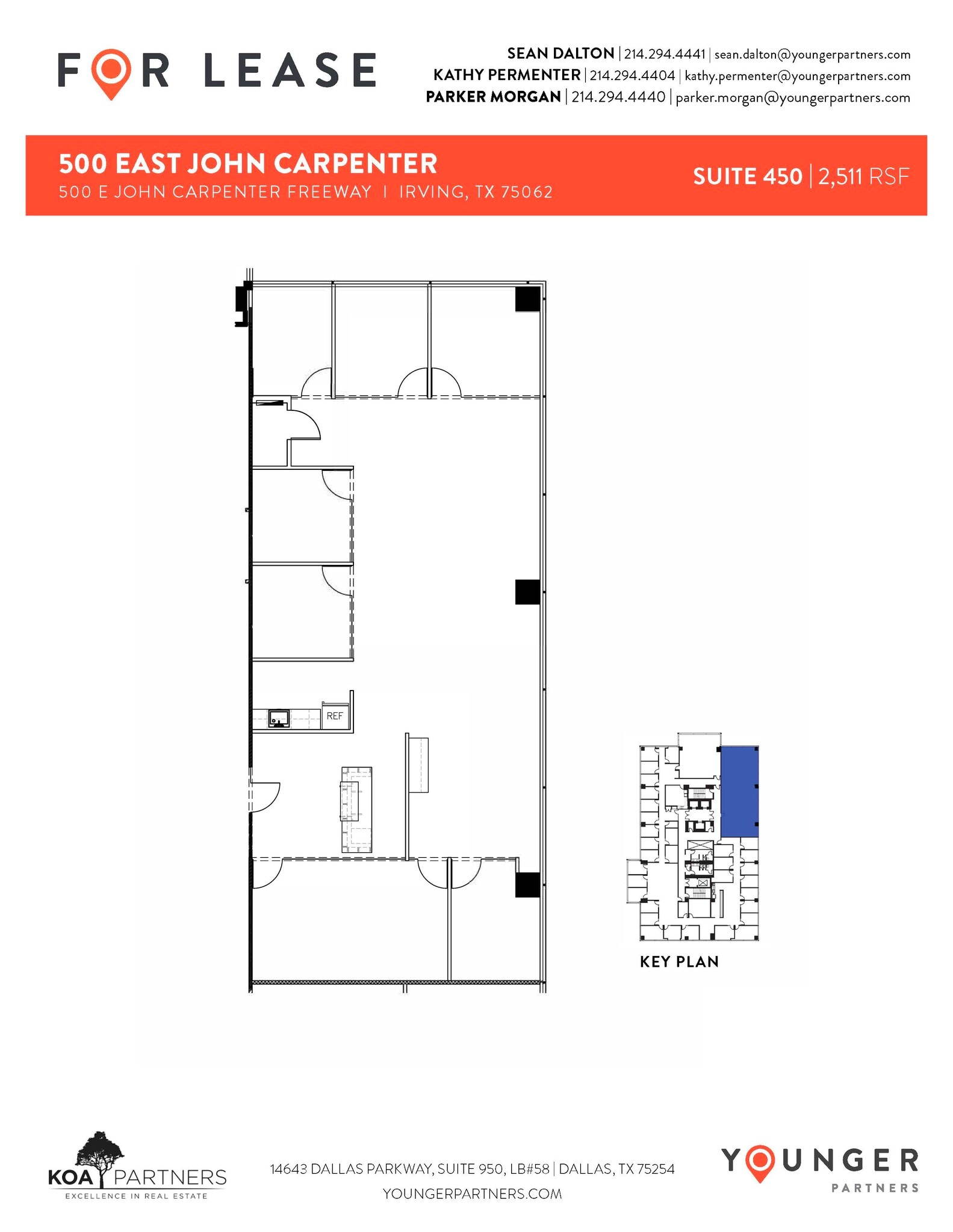 500 E John Carpenter Fwy, Irving, TX à louer Plan d’étage– Image 1 sur 1