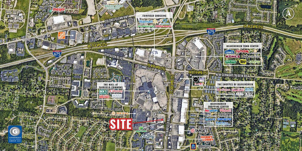 2675 Fairfield Commons Blvd, Beavercreek, OH à louer - Aérien – Image 3 sur 16