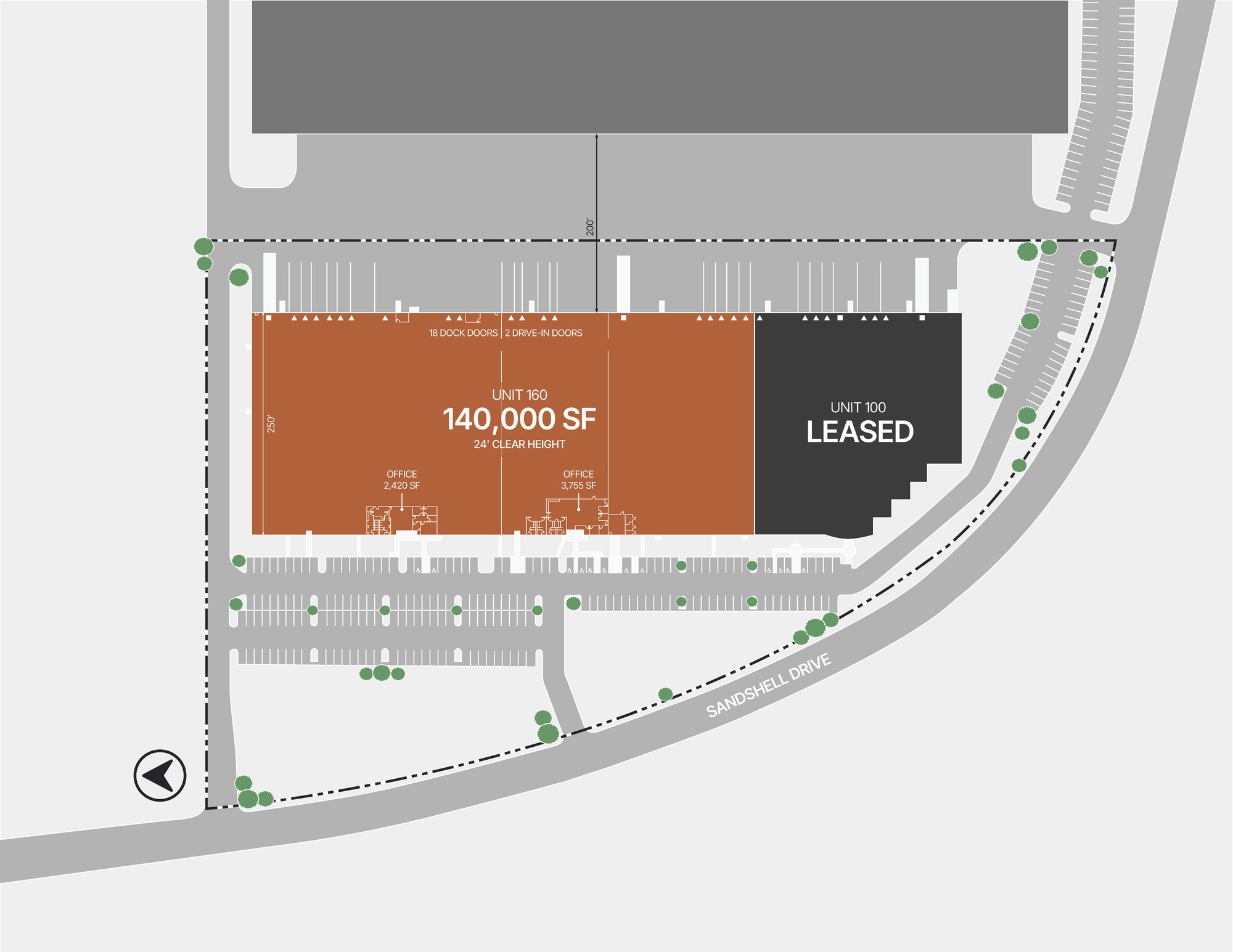 5400 Sandshell Dr, Fort Worth, TX à louer Plan de site– Image 1 sur 1