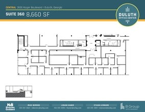3505 Koger Blvd, Duluth, GA à louer Plan d’étage– Image 1 sur 1