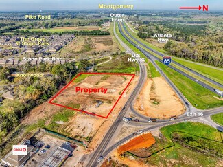 Plus de détails pour Waugh Station - U.S. Hwy 80, Pike Road, Pike Road, AL - Terrain à louer