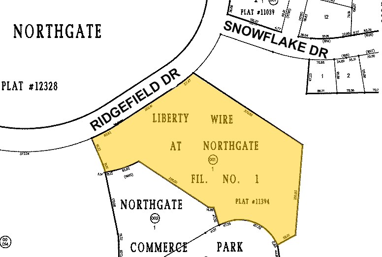 11675 Ridgeline Dr, Colorado Springs, CO à louer - Plan cadastral – Image 2 sur 28