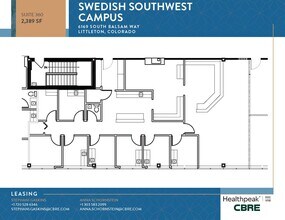 6179 S Balsam Way, Littleton, CO à louer Plan d’étage– Image 1 sur 2