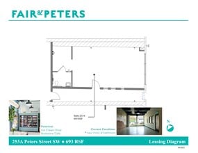 249-259 Peters St SW, Atlanta, GA à louer Plan de site– Image 1 sur 1
