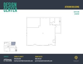 127 W Worthington Ave, Charlotte, NC à louer Plan d’étage– Image 1 sur 1