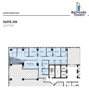 4340 East-West Hwy, Bethesda, MD à louer Plan d’étage– Image 1 sur 1