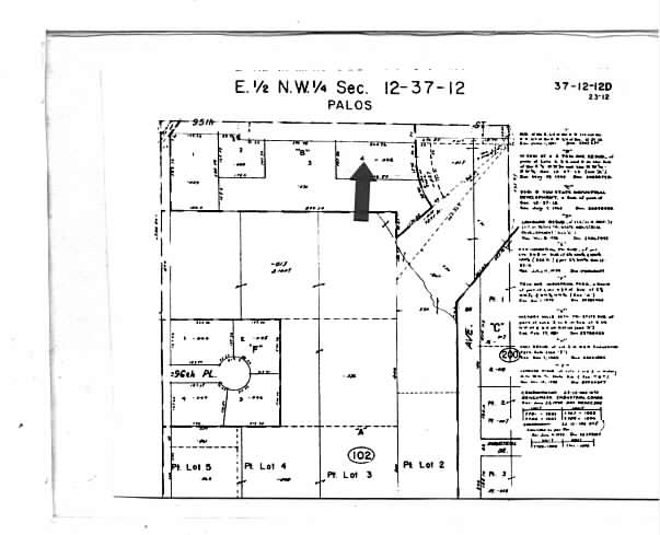 7667 W 95th St, Hickory Hills, IL à louer - Plan cadastral – Image 2 sur 3