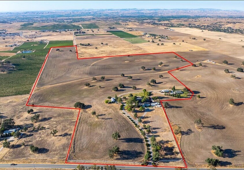 3520 Creston Rd, Paso Robles, CA à vendre - Aérien – Image 2 sur 8