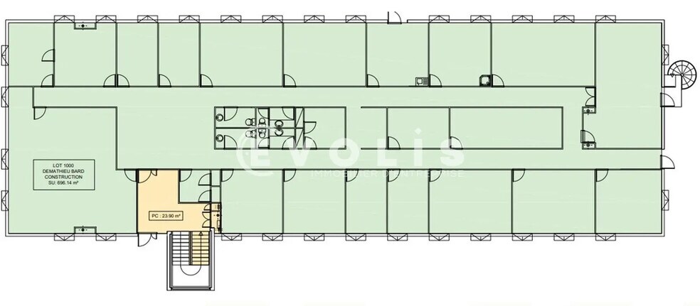 4 Avenue Neil Armstrong, Mérignac à louer - Plan d’étage – Image 2 sur 2