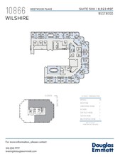 10866 Wilshire Blvd, Los Angeles, CA à louer Plan d’étage– Image 1 sur 1