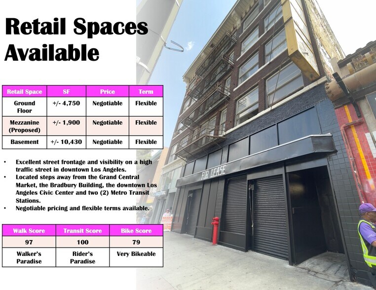 242 S Broadway, Los Angeles, CA à louer - Photo de l’immeuble – Image 3 sur 11