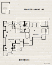 1400 Civic Dr, Walnut Creek, CA à louer Plan d’étage– Image 1 sur 1
