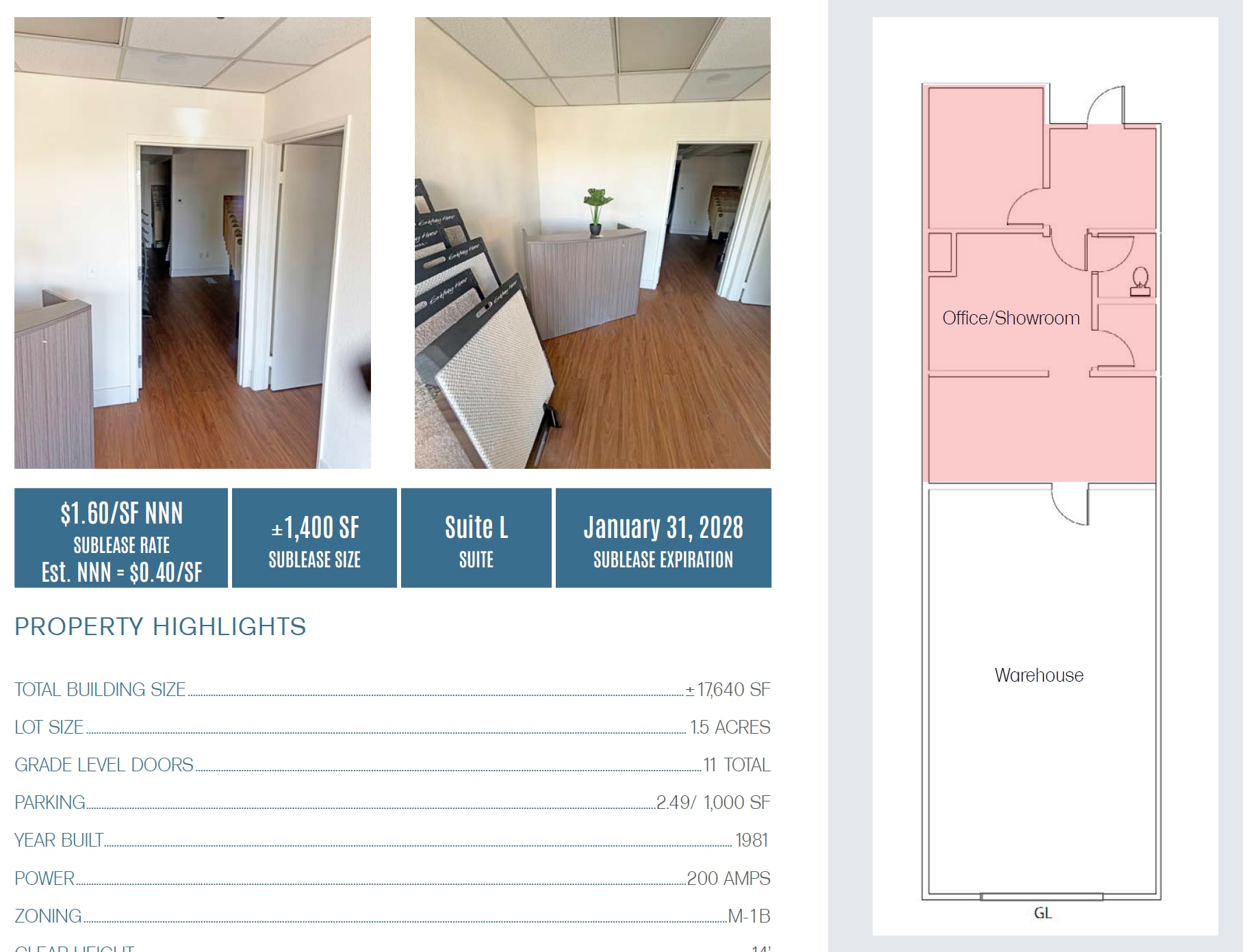9373 Activity Rd, San Diego, CA à louer Plan d’étage– Image 1 sur 1