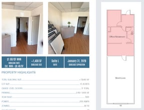 9373 Activity Rd, San Diego, CA à louer Plan d’étage– Image 1 sur 1