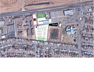 Plus de détails pour 10740 Montana Avenue, El Paso, TX - Terrain à vendre