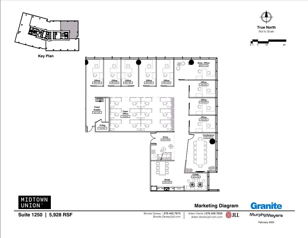 1331 Spring St NW, Atlanta, GA à louer Plan d’étage– Image 1 sur 1