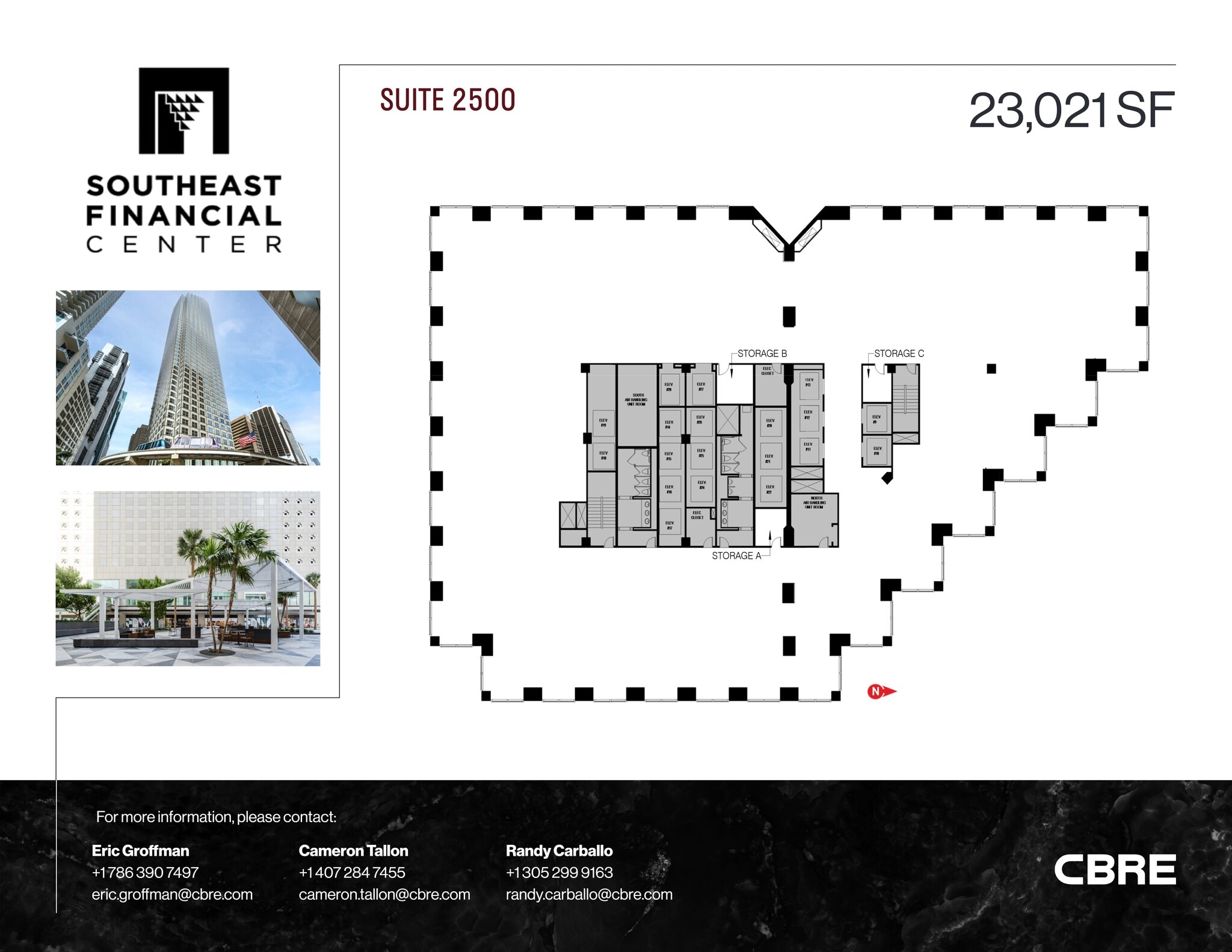 200 S Biscayne Blvd, Miami, FL à louer Plan de site– Image 1 sur 1