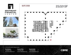 200 S Biscayne Blvd, Miami, FL à louer Plan de site– Image 1 sur 1