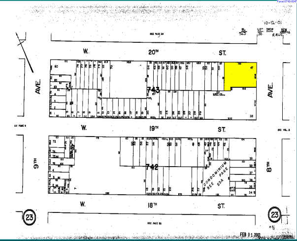 189 Eighth Ave, New York, NY à louer - Plan cadastral – Image 2 sur 6
