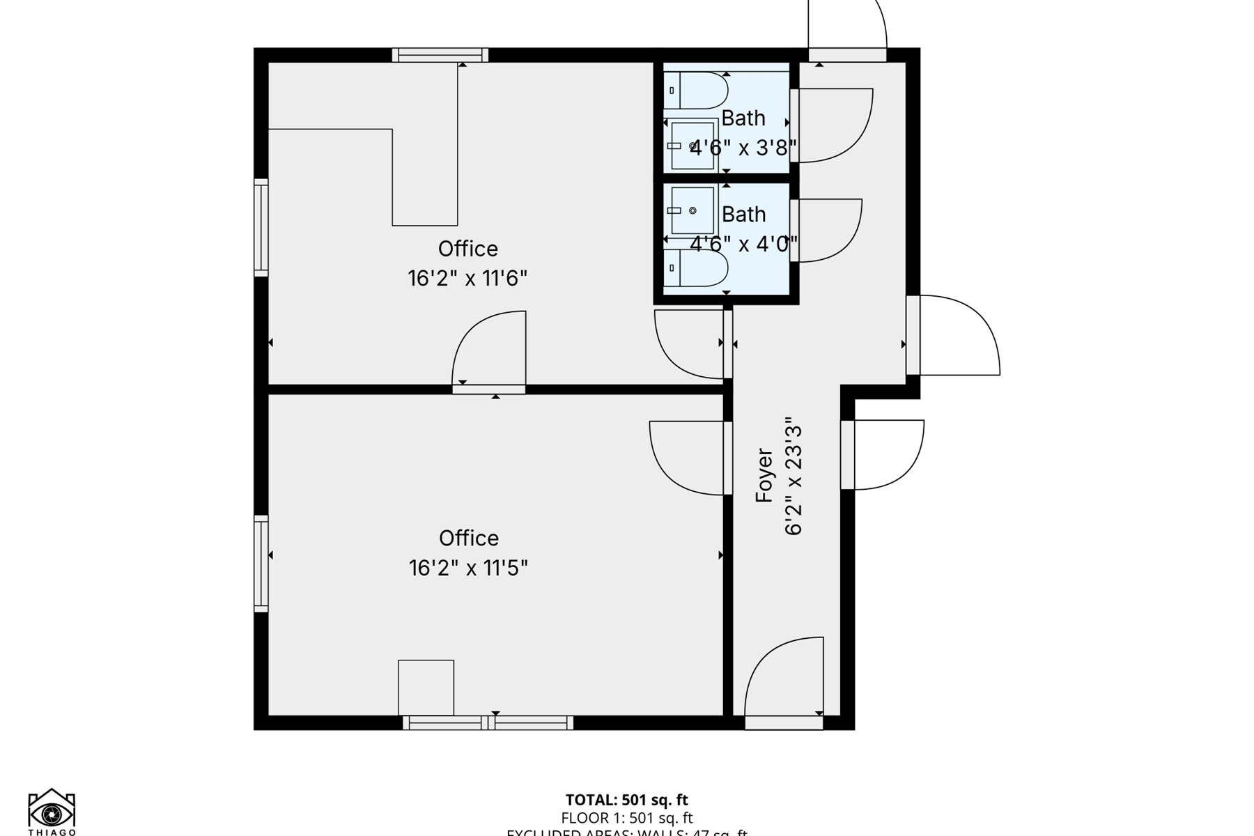 1047 Falmouth Rd, Hyannis, MA à louer Plan d’étage– Image 1 sur 1