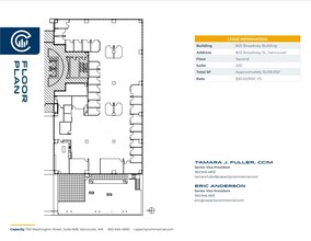 805 Broadway St, Vancouver, WA à louer Plan d’étage– Image 1 sur 1