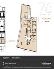 76 Summer St, Boston, MA à louer Plan d’étage– Image 1 sur 1