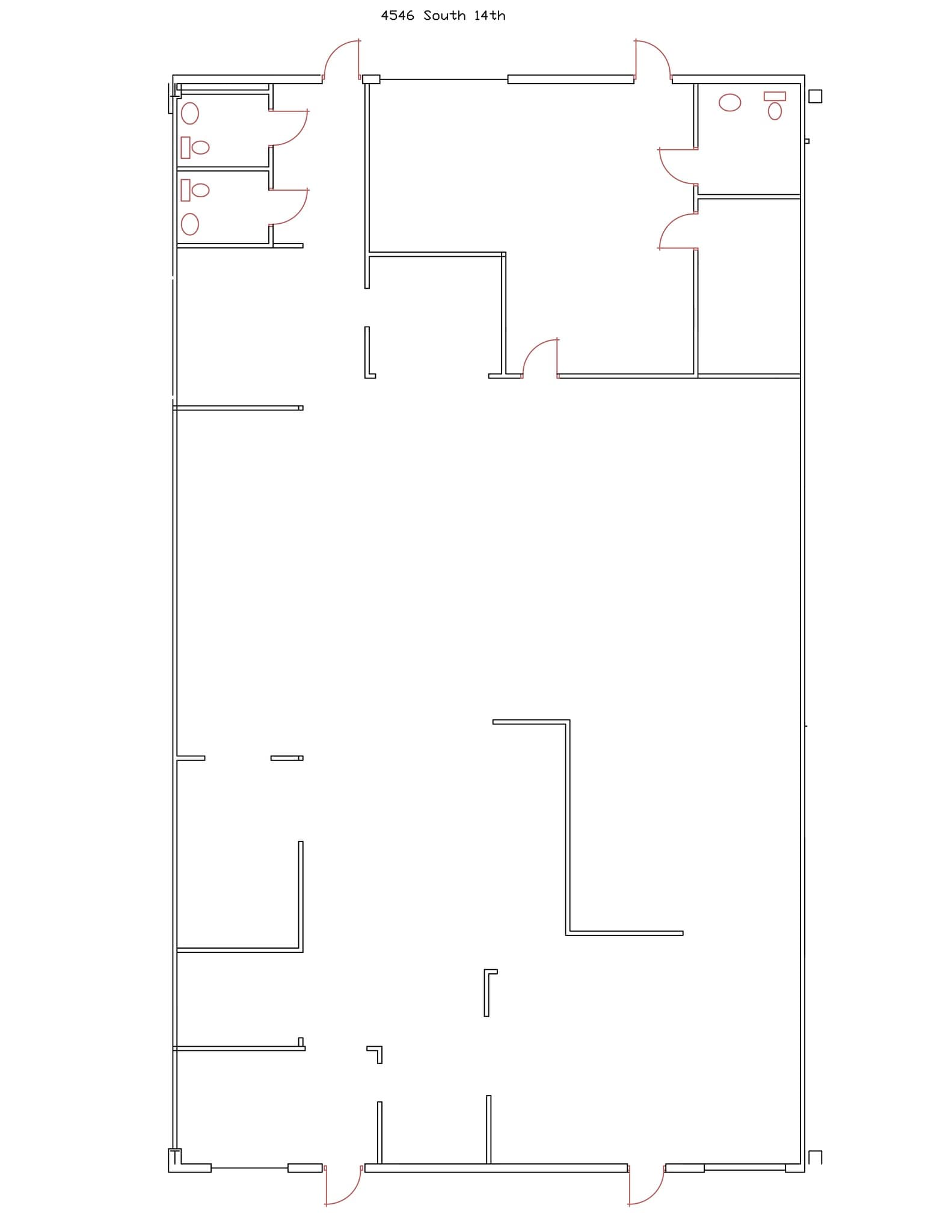 4600-4722 S 14th St, Abilene, TX à louer Plan de site– Image 1 sur 10