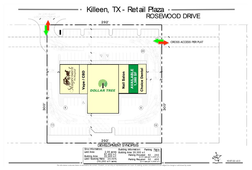 4136 & 4354 Rosewood Dr, Killeen, TX à louer - Photo de l’immeuble – Image 3 sur 5