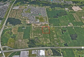 1781 Bradley, London, ON - VUE AÉRIENNE  vue de carte