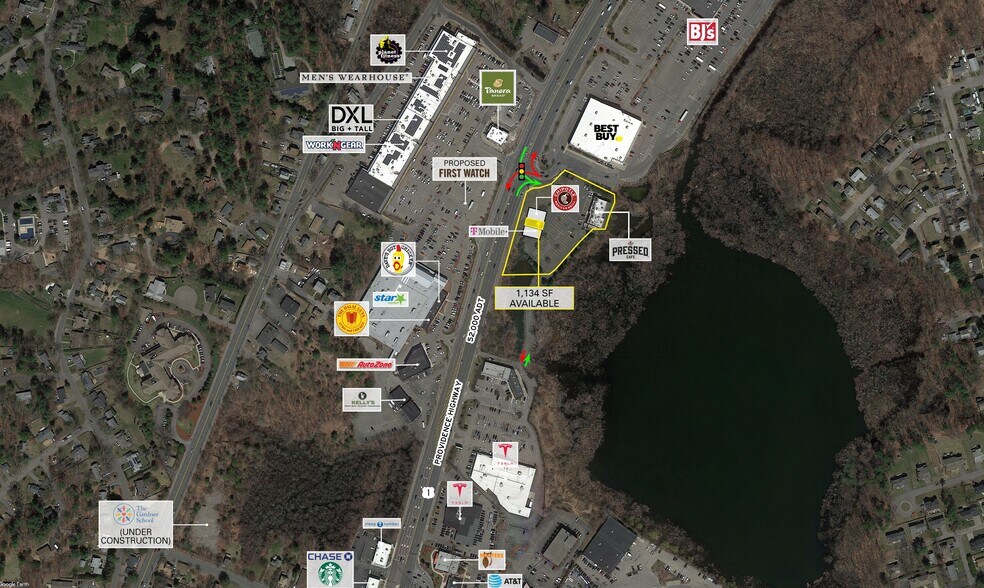 750 Providence Hwy, Dedham, MA à louer - Photo de l’immeuble – Image 2 sur 5