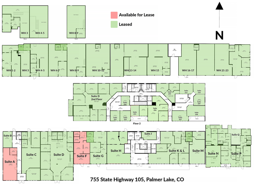 755 Highway 105, Palmer Lake, CO à louer - Plan d’étage – Image 2 sur 8