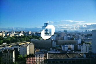 Clichy - Vue aérienne  vue de carte