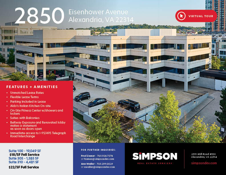 2850 Eisenhower Ave, Alexandria, VA à louer Photo de l’immeuble– Image 1 sur 11