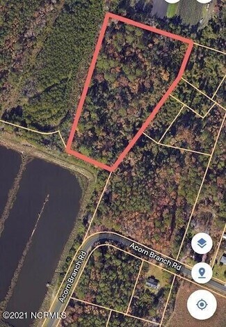 Plus de détails pour 2725 Acorn Branch Rd, Wilmington, NC - Terrain à vendre