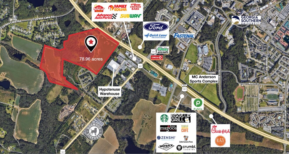 0 Veterans Memorial Pky, Statesboro, GA à vendre - Autre – Image 3 sur 4