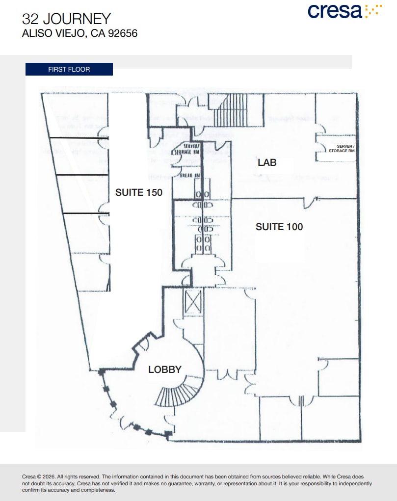 32 Journey, Aliso Viejo, CA à louer Plan d’étage– Image 1 sur 1