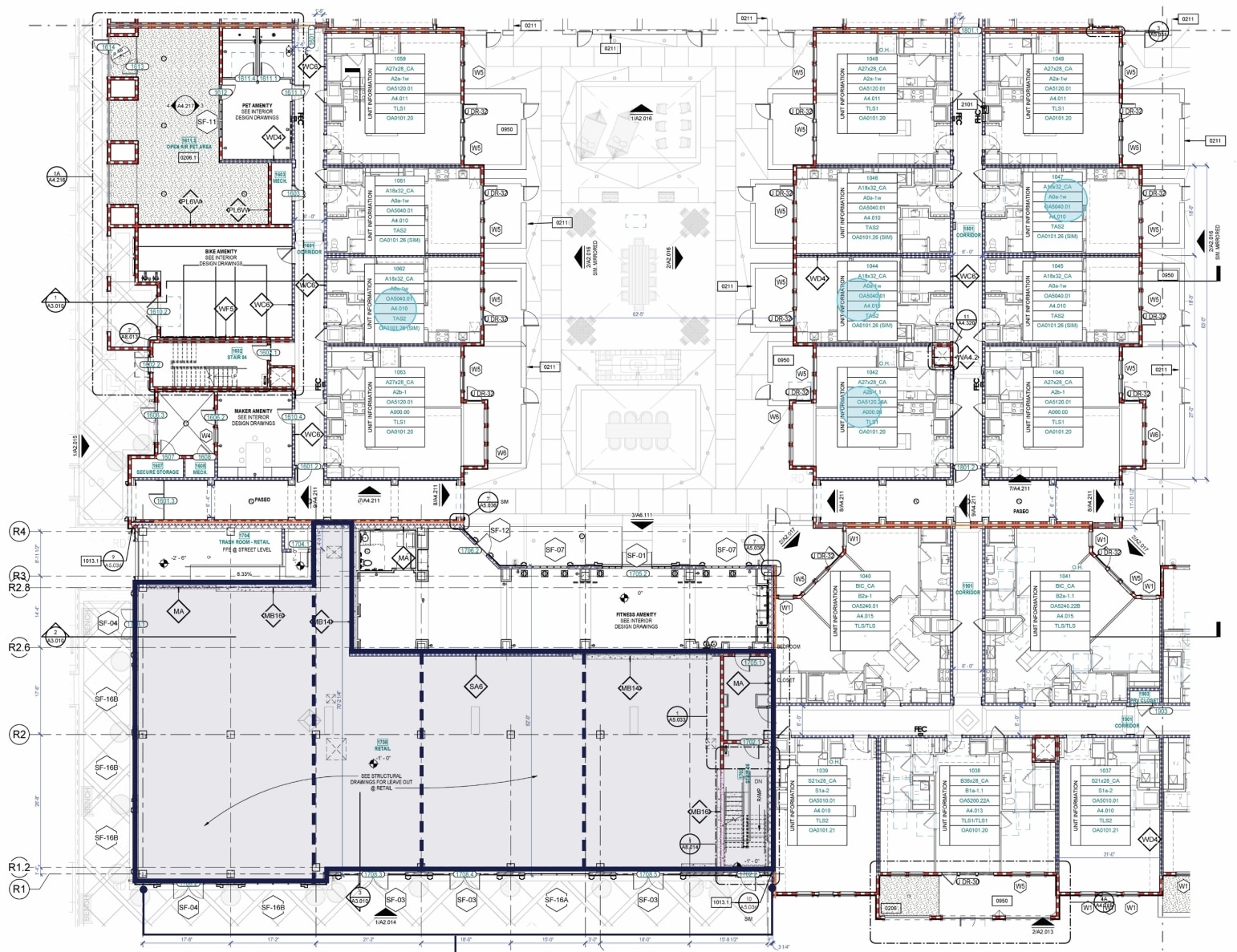223-229 E Orangethorpe Ave, Fullerton, CA à louer Plan d’étage– Image 1 sur 1