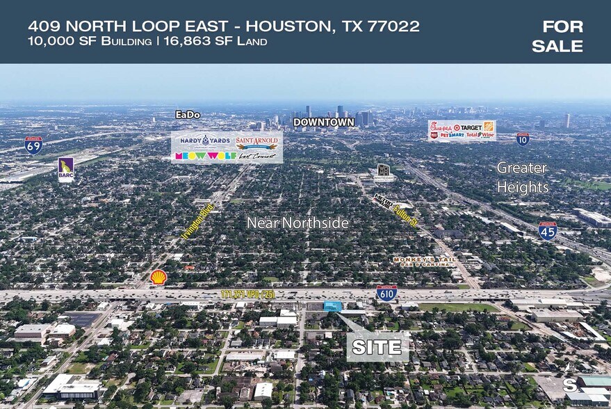 409 North Loop E, Houston, TX à vendre - Photo de l’immeuble – Image 1 sur 9